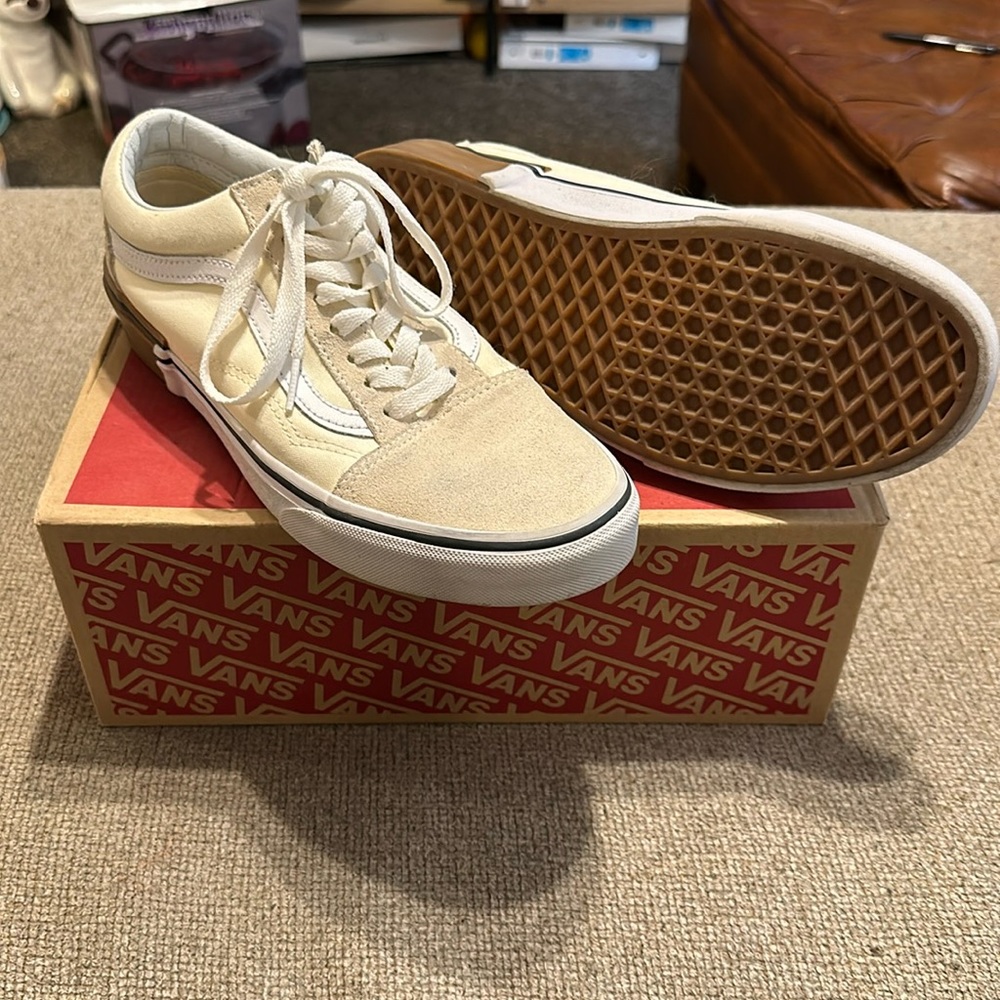 Gum Block Cream Vans Old Skools